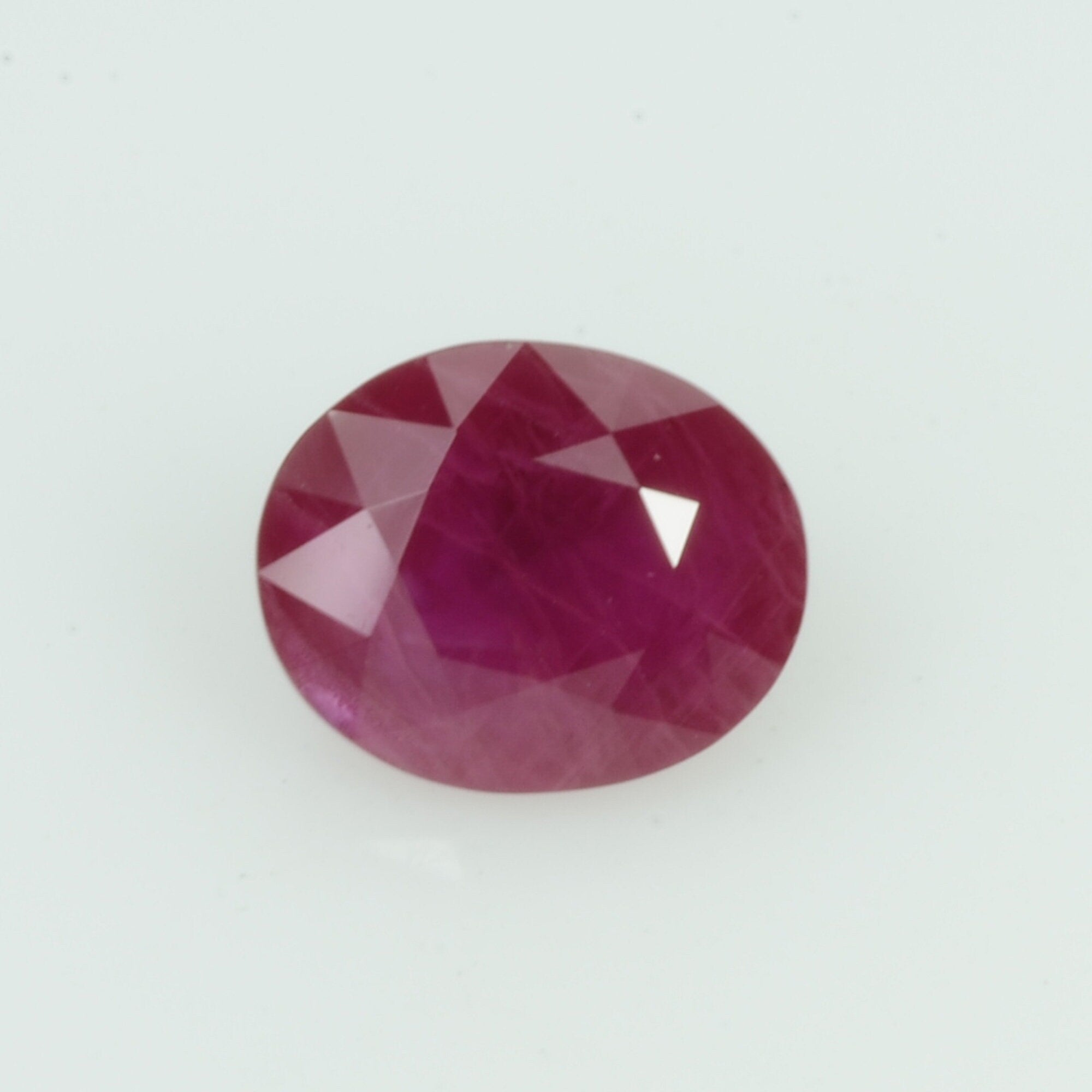 0.77 Cts Natural Burma online Ruby Loose Gemstone Oval Cut