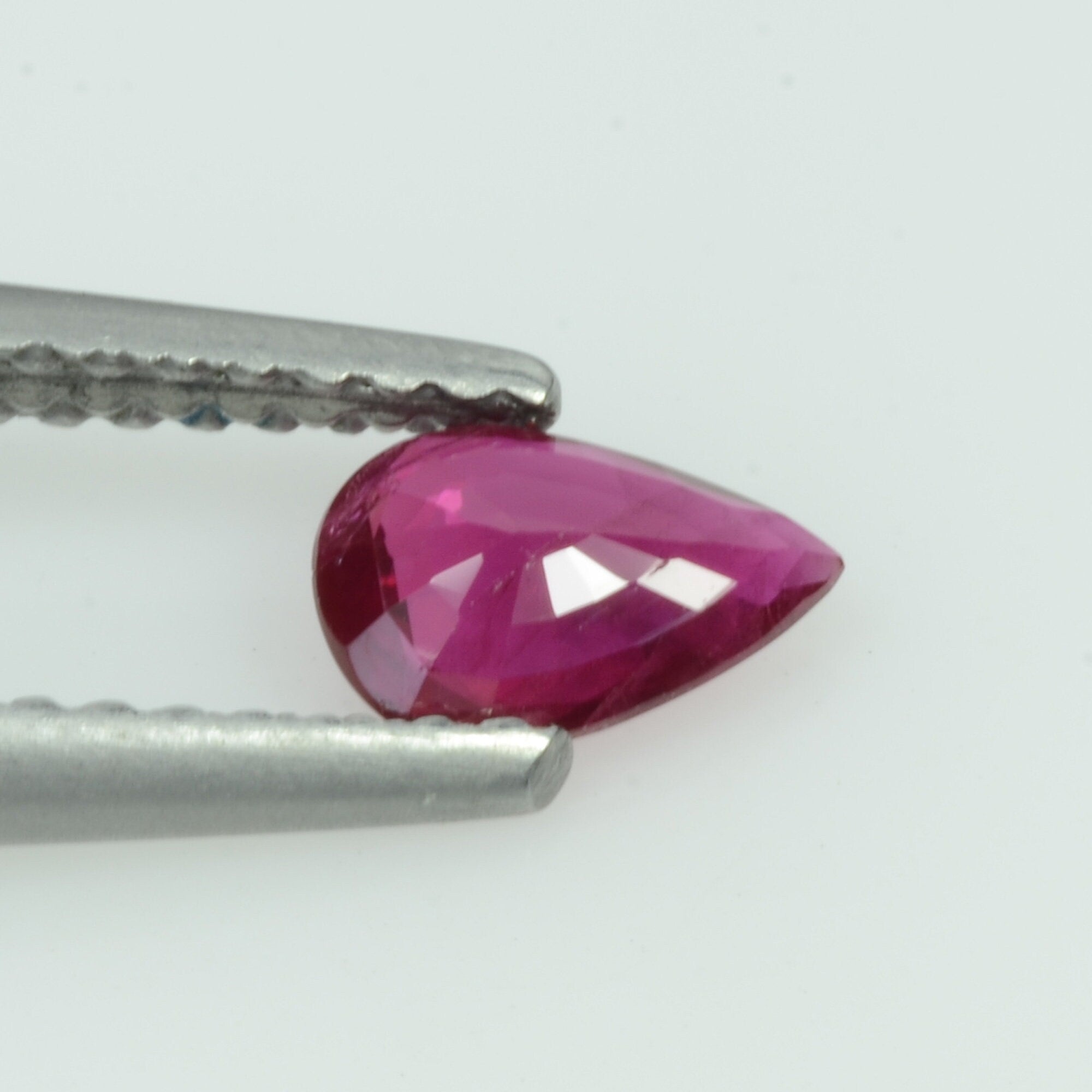 3.5x2.5 mm Lot offers Natural Ruby Loose Gemstone Pear Cut