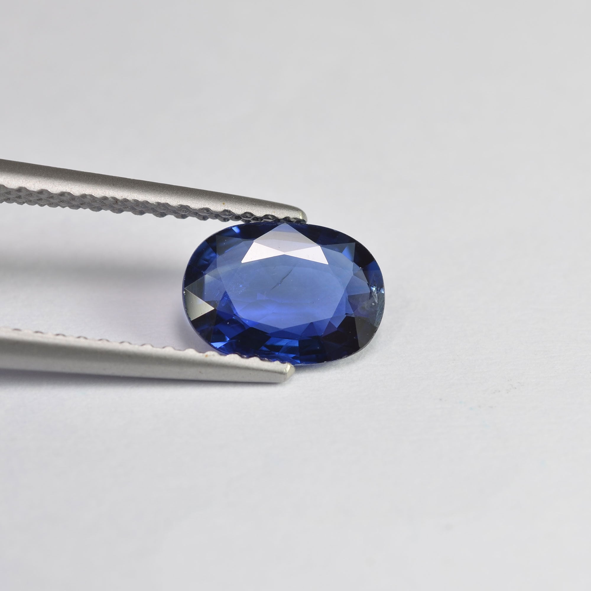 1.29 cts natural blue sapphire loose gemstone oval 2024 cut AGL Certified