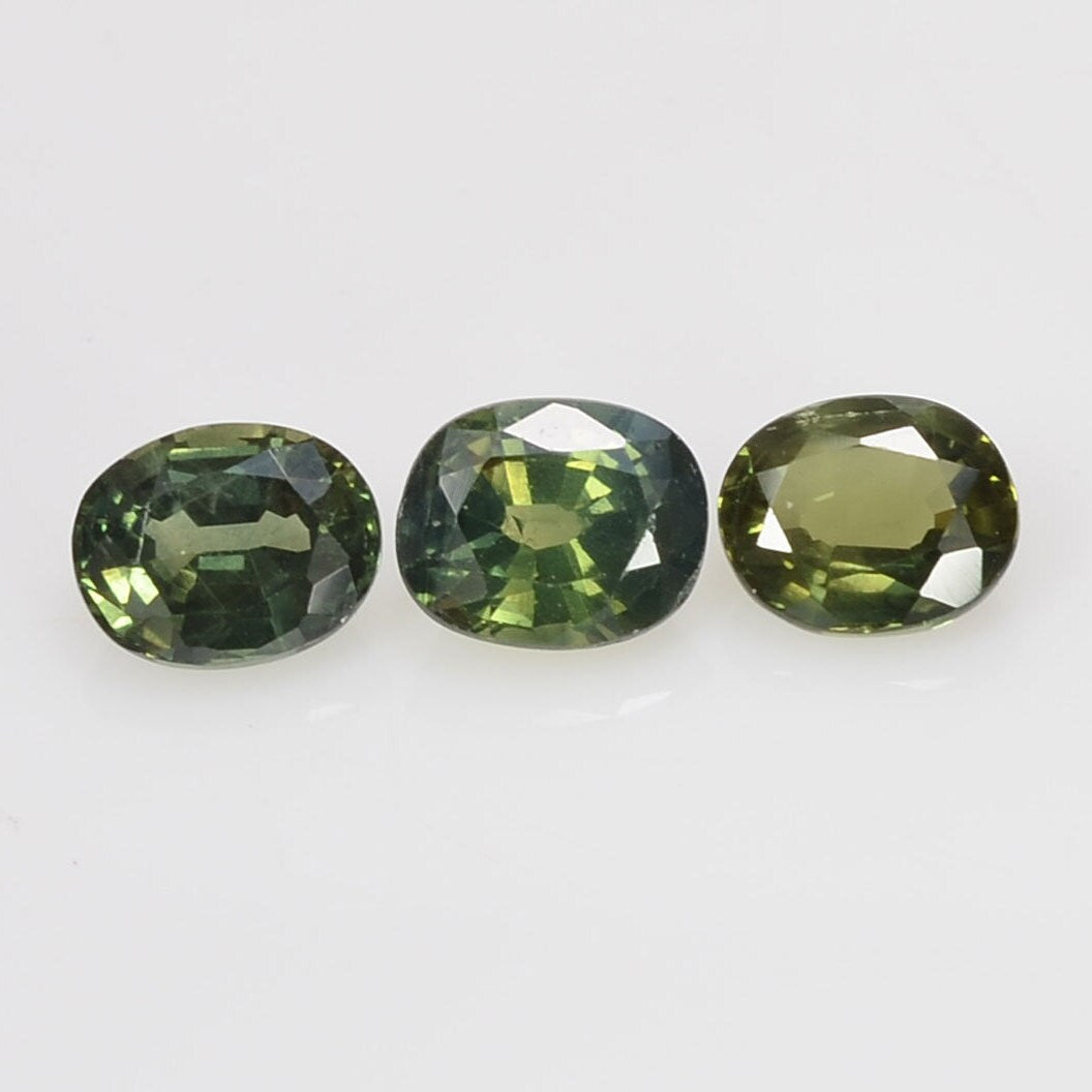 Created on sale green sapphire