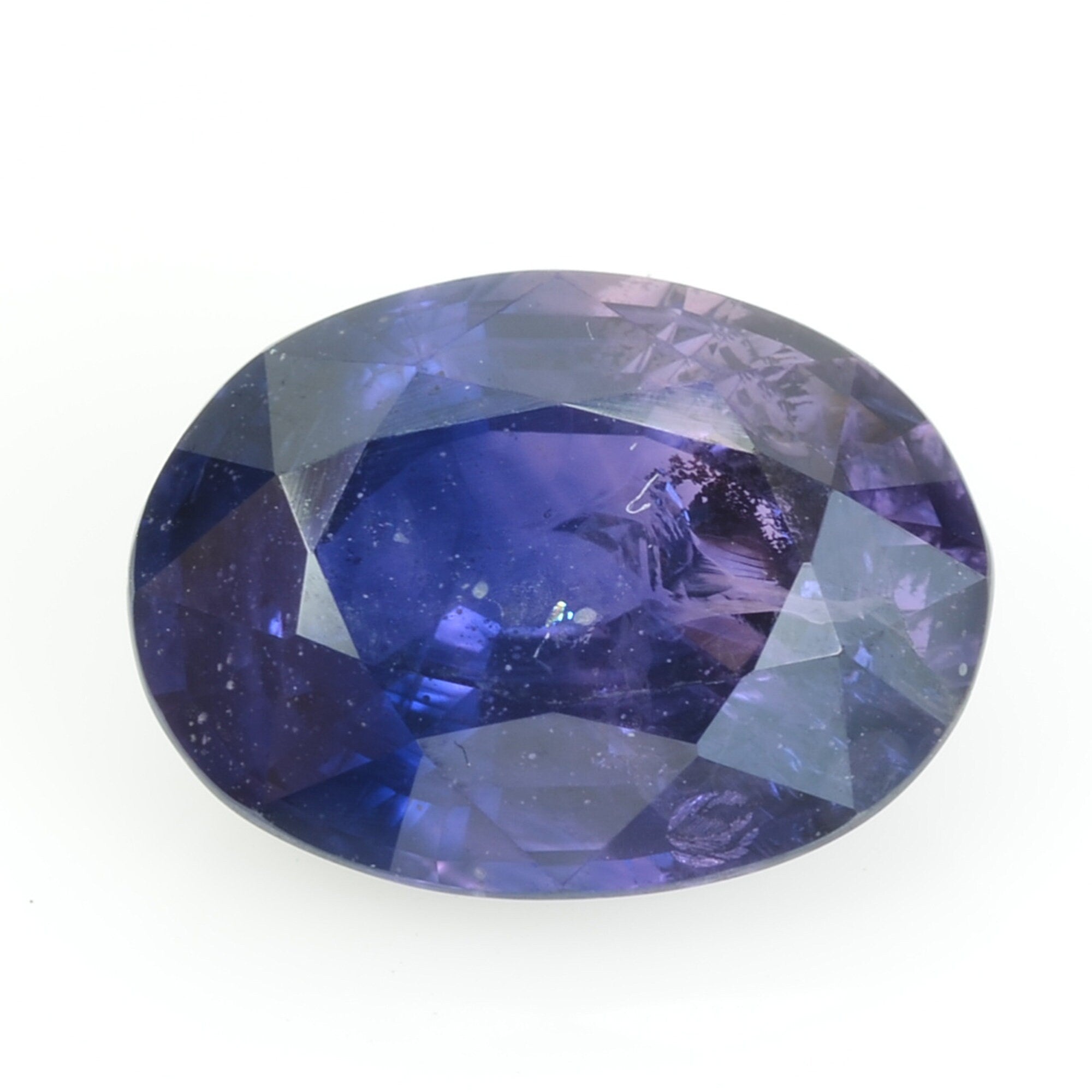 1.44 cts Natural Purple Sapphire Loose Gemstone Oval Cut popular