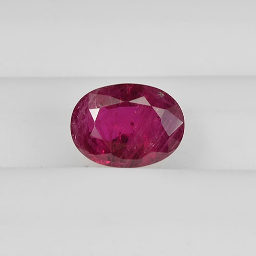 1.11 cts Natural Thai Ruby Loose Gemstone Oval Cut