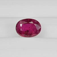 1.11 cts Natural Thai Ruby Loose Gemstone Oval Cut