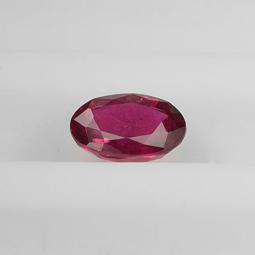 0.84 cts Natural Thai Ruby Loose Gemstone Oval Cut