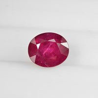 2.49 cts Natural Madagascar Ruby Loose Gemstone Oval Cut | GRS Certified