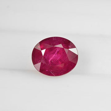 2.49 cts Natural Madagascar Ruby Loose Gemstone Oval Cut | GRS Certified