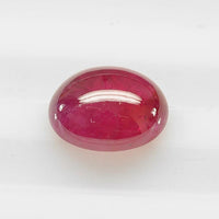 4.00 cts Natural Burma Ruby Loose Gemstone Cabochon Cut | GRS Certified