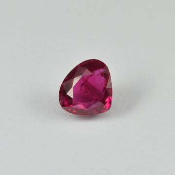 0.97 cts Natural Burma Ruby Loose Gemstone Pear Cut