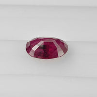 1.11 cts Natural Thai Ruby Loose Gemstone Oval Cut