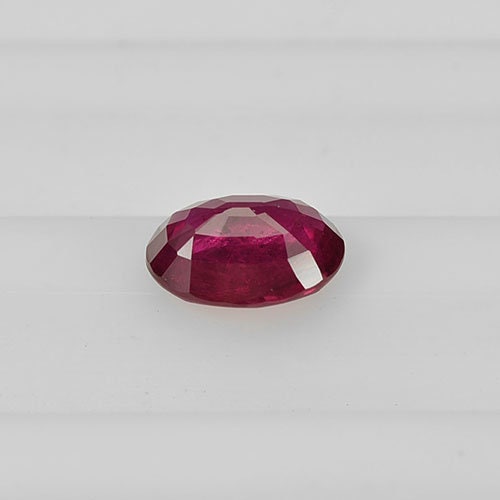 0.84 cts Natural Thai Ruby Loose Gemstone Oval Cut