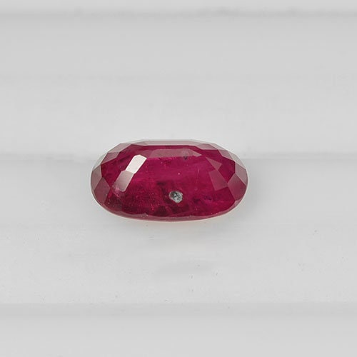 1.11 cts Natural Thai Ruby Loose Gemstone Oval Cut