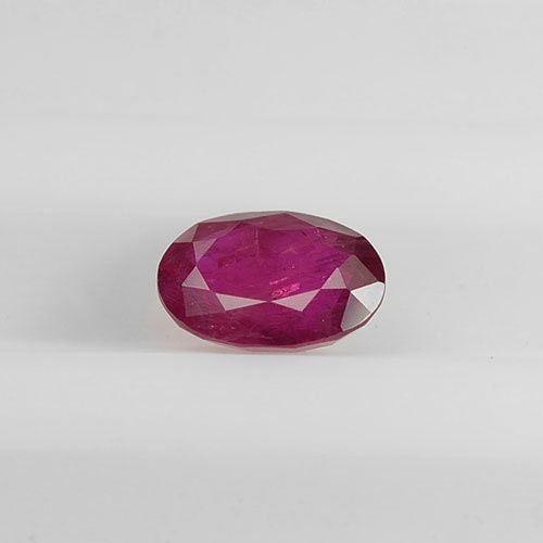 0.96 cts Natural Thai Ruby Loose Gemstone Oval Cut