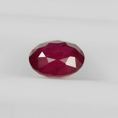 1.16 cts Natural Thai Ruby Loose Gemstone Oval Cut