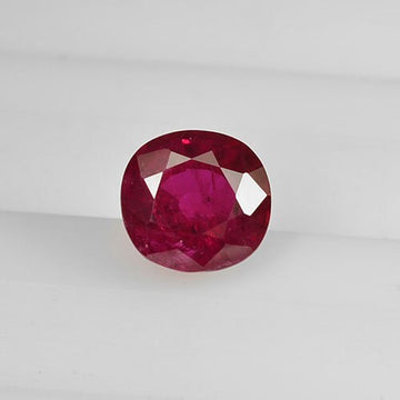 1.03 cts Natural Thai Ruby Loose Gemstone Cushion Cut