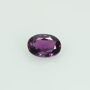 1.01 cts Natural Thai Ruby Loose Gemstone Oval Cut