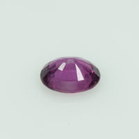 0.99 Cts Natural Thai Ruby Loose Gemstone Oval Cut