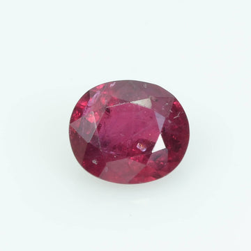 1.52 cts Natural Burma Ruby Loose Gemstone Oval Cut