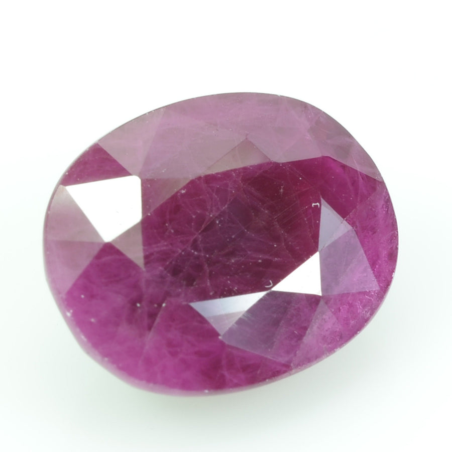 6.47 Cts Natural Ruby Loose Gemstone Oval Cut