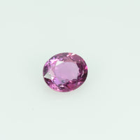 0.86 cts Natural Thai Ruby Loose Gemstone Oval Cut