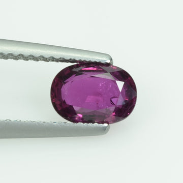 1.05 Cts Natural Thai Ruby Loose Gemstone Oval Cut