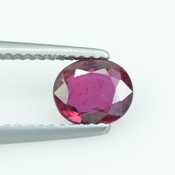 1.19 cts Natural Burma Ruby Loose Gemstone Oval Cut