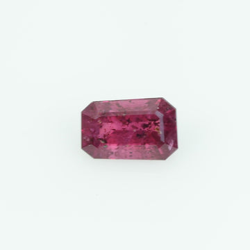 0.64 cts Natural Ruby Loose Gemstone Octagon Cut