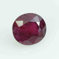 2.19 Cts Natural Ruby Loose Gemstone Oval Cut