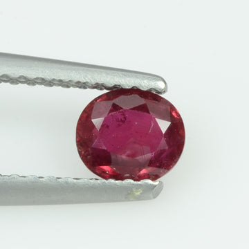 0.84 cts Natural Ruby Loose Gemstone Oval Cut