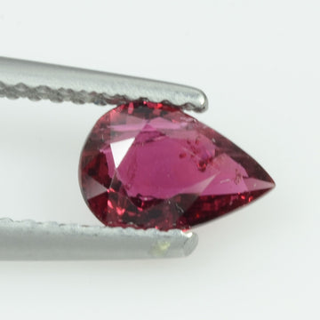 0.82 cts Natural Ruby Loose Gemstone Pear Cut