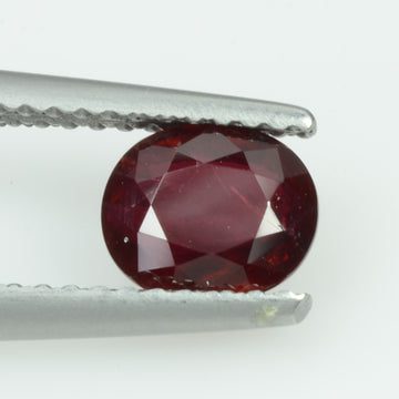 0.96 cts Natural Ruby Loose Gemstone Oval Cut