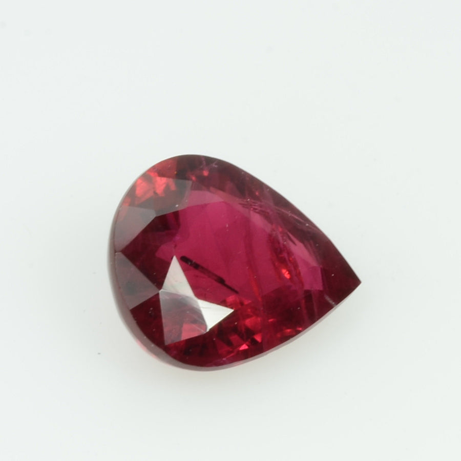 1.04 cts Natural Ruby Loose Gemstone Pear Cut