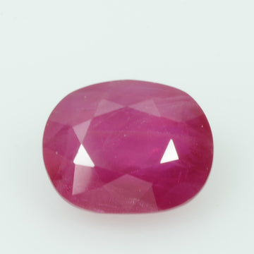 1.90 cts Natural Burma Ruby Loose Gemstone Cushion Cut