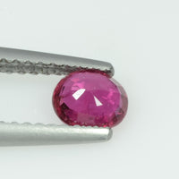 0.55 cts Natural Burma Ruby Loose Gemstone Oval Cut