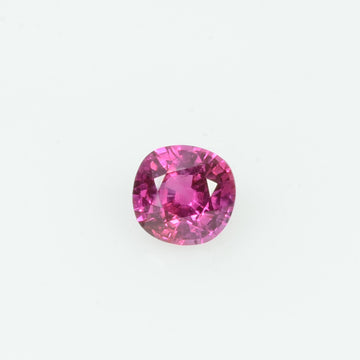 0.26 cts Natural Burma Ruby Loose Gemstone Cushion Cut