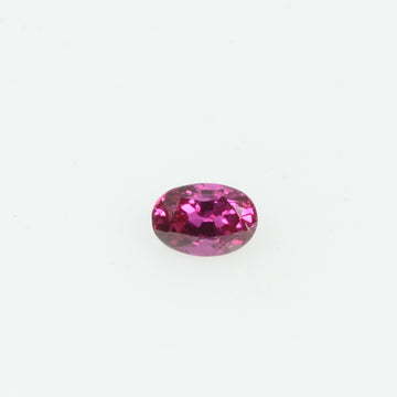 0.12 cts Natural Burma Ruby Loose Gemstone Oval Cut