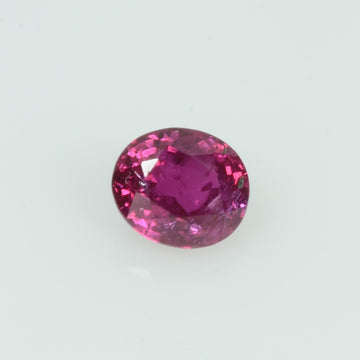 0.47 Cts Natural Burma Ruby Loose Gemstone Oval Cut