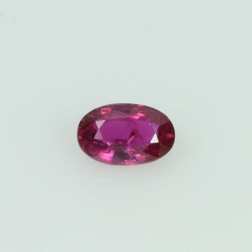 0.27 Cts Natural Burma Ruby Loose Gemstone Oval Cut