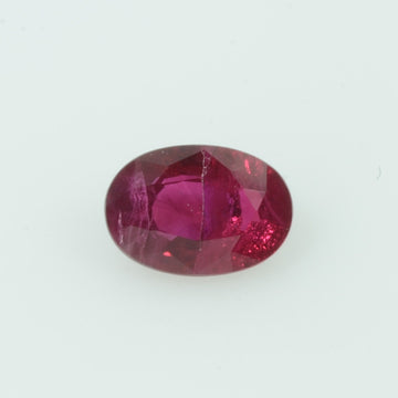 0.28 Cts Natural Vietnam Ruby Loose Gemstone Oval Cut