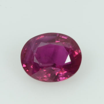 1.21 Cts Natural Vietnam Ruby Loose Gemstone Oval Cut