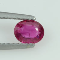 0.54 Cts Natural Vietnam Ruby Loose Gemstone Oval Cut