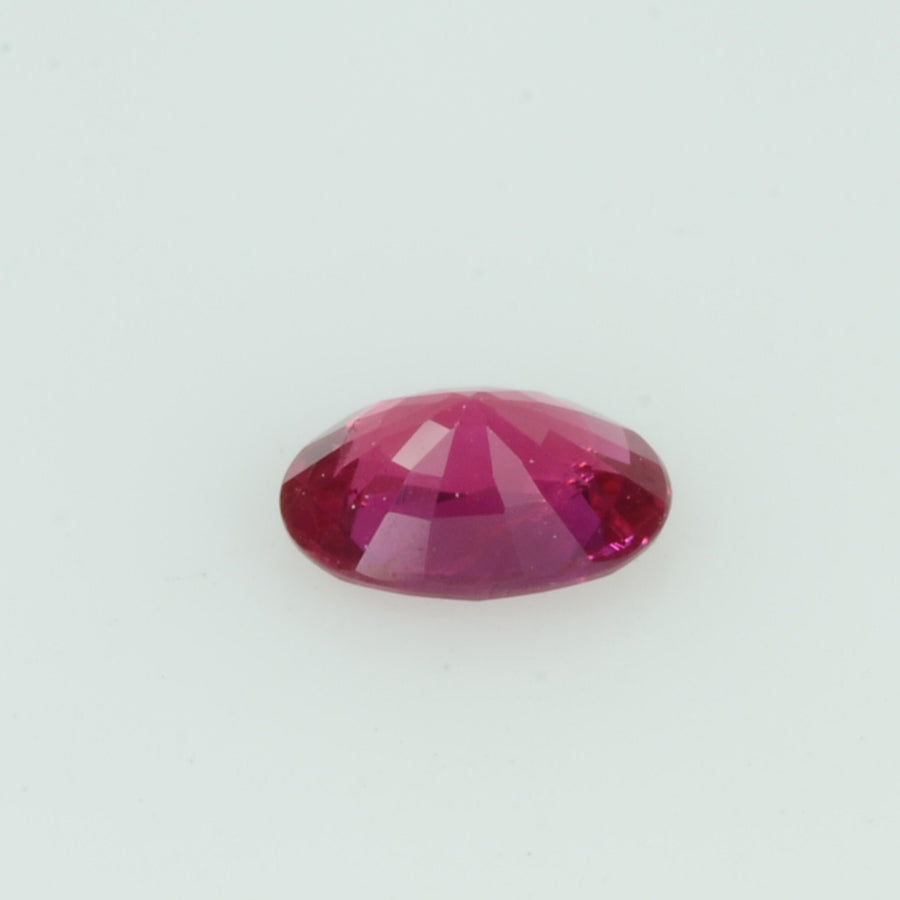 0.38 Cts Natural Vietnam Ruby Loose Gemstone Oval Cut