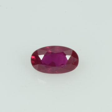 0.31 Cts Natural Vietnam Ruby Loose Gemstone Oval Cut