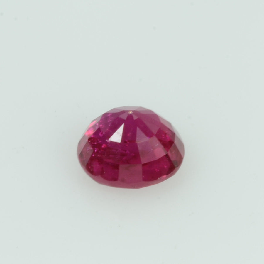 0.62 Cts Natural Vietnam Ruby Loose Gemstone Oval Cut