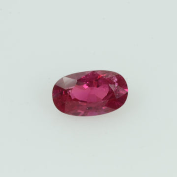 0.32 Cts Natural Vietnam Ruby Loose Gemstone Oval Cut