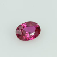 0.44 Cts Natural Vietnam Ruby Loose Gemstone Oval Cut