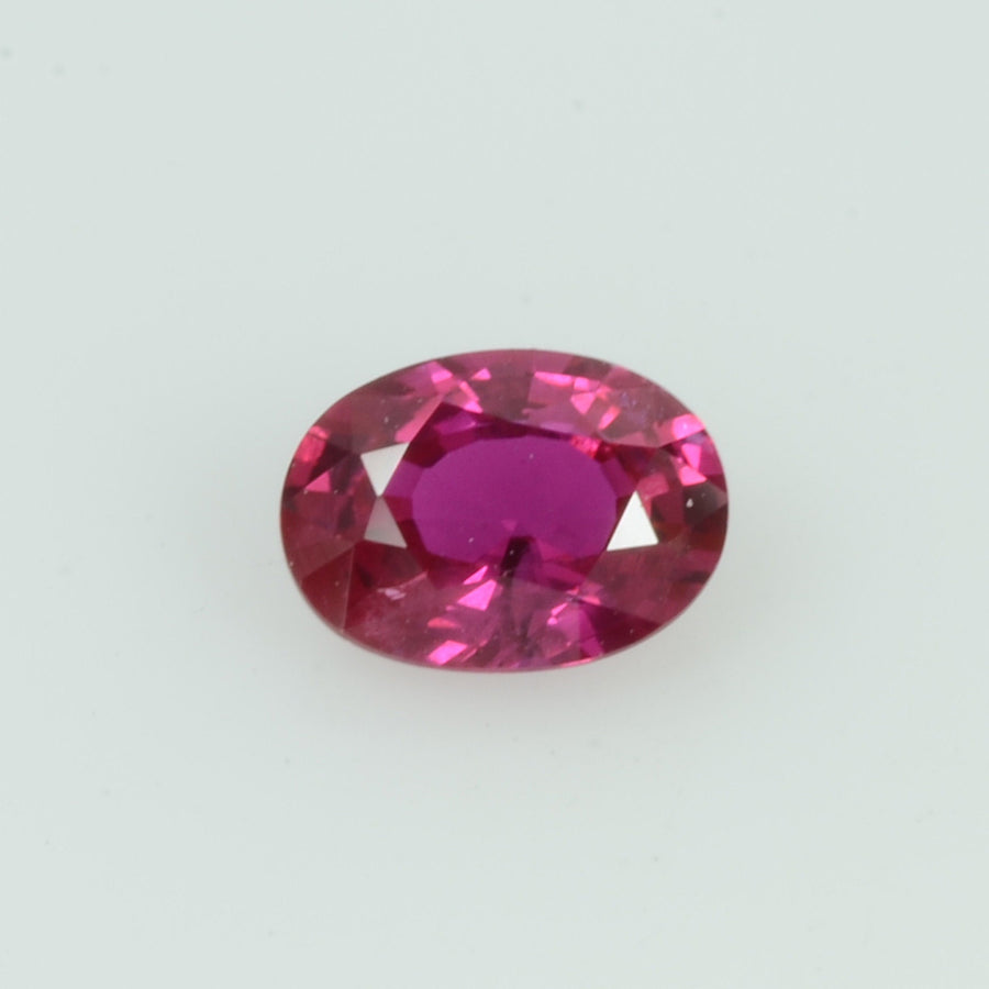 0.44 Cts Natural Vietnam Ruby Loose Gemstone Oval Cut