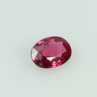 0.38 Cts Natural Vietnam Ruby Loose Gemstone Oval Cut