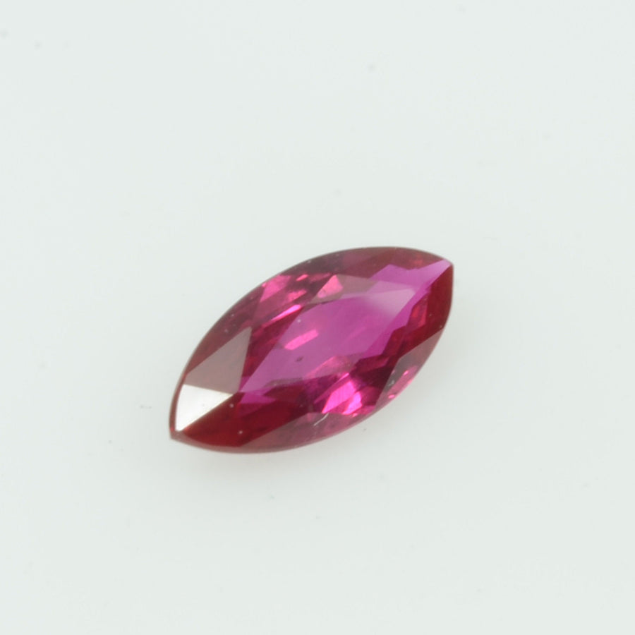 0.36 cts Natural Vietnam Ruby Loose Gemstone Marquise Cut