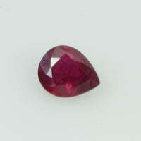 0.43 cts Natural Vietnam Ruby Loose Gemstone Pear Cut