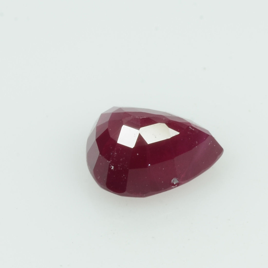 0.94 cts Natural Burma Ruby Loose Gemstone Pear Cut